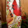 Cardinal Christmas Large Vase