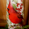 Cardinal Christmas Large Vase