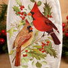 Cardinal Christmas Medium Vase - Christmas Place