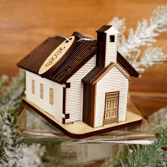 Cades Cove Chapel Ornament - Christmas Place