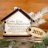 Cades Cove Chapel Ornament - Christmas Place