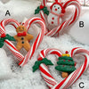 Ribbon Candy Heart Ornament - Christmas Place