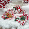 Ribbon Candy Heart Ornament - Christmas Place