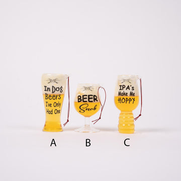 Beer Glass Ornament