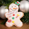 Pink Gingerbread Man Ornament - Christmas Place