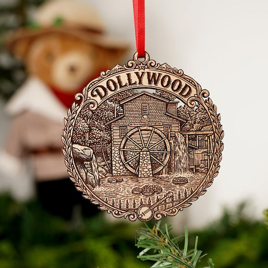 Dollywood Grist Mill Ornament - Christmas Place