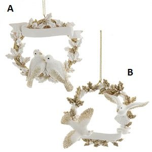 Dove Wreath Ornament - Christmas Place