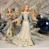 Blue Platinum angel Ornament - Christmas Place