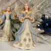 Blue Platinum angel Ornament - Christmas Place