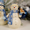Blue Snowman Ornament - Christmas Place