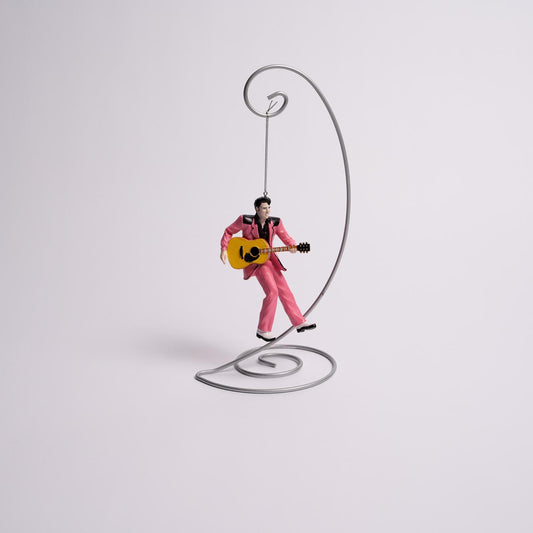 Elvis In Pink Suit Ornament