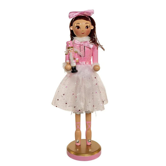 12in Brown Hair Clara Nutcracker