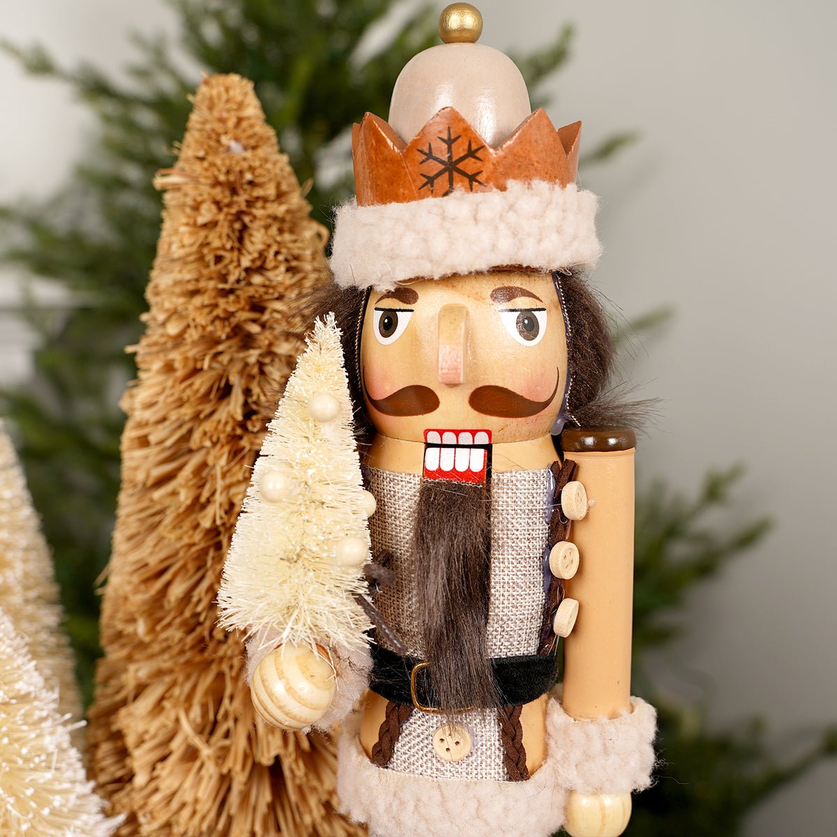 Woodland Wooden Nutcracker - Christmas Place
