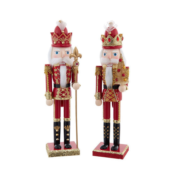 Red Gold Nutcracker - Christmas Place