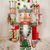 Stripes And Polka Dots Nutcracker - Christmas Place