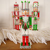 Stripes And Polka Dots Nutcracker - Christmas Place