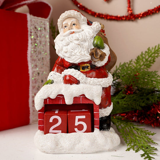 Santa Chimney Countdown Advent Calendar - Christmas Place