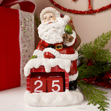 Santa Chimney Countdown Advent Calendar - Christmas Place