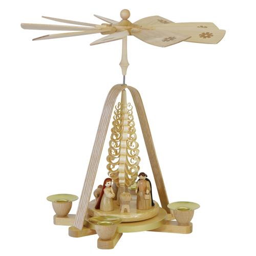 Natural Nativity Pyramid