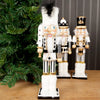 Black White Nutcracker - Christmas Place