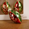 Mini Glass Drop Ornament Set of 9