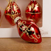 Mini Glass Drop Ornament Set of 9