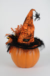 Lighted Pumpkin Orange Hat