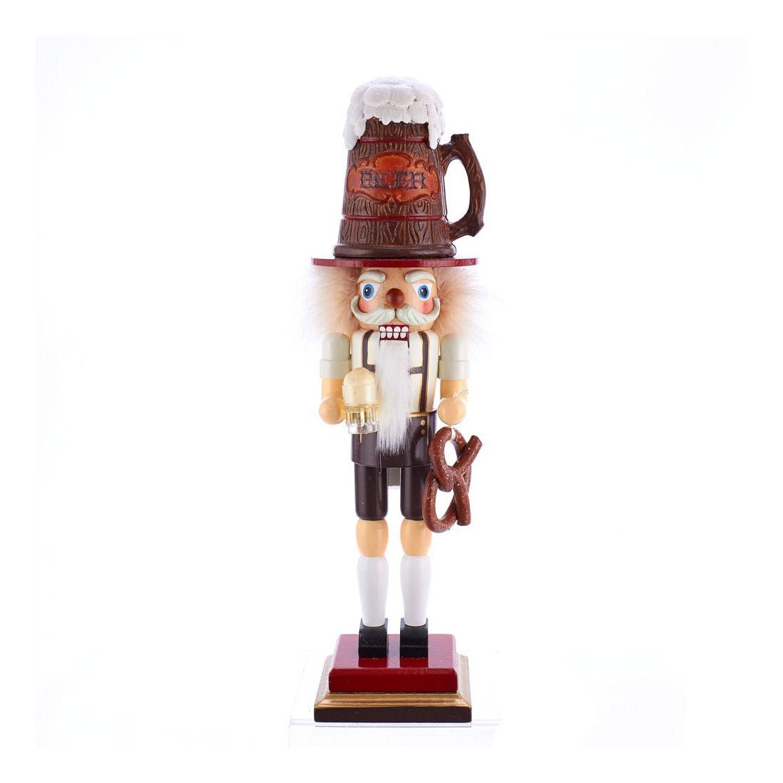 Beer Pretzel Nutcracker - Christmas Place