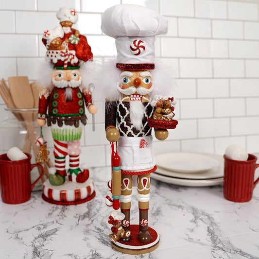 15.5in Gingerbread Chef - Christmas Place