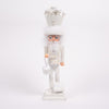 18 Inch White King With Gifts Nutcracker - Christmas Place