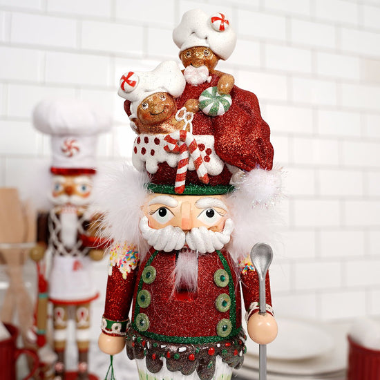 18in Gingerbread Cupcake Nutcracker - Christmas Place