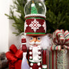 21in Deck The Halls Waterball Nutcracker - Christmas Place