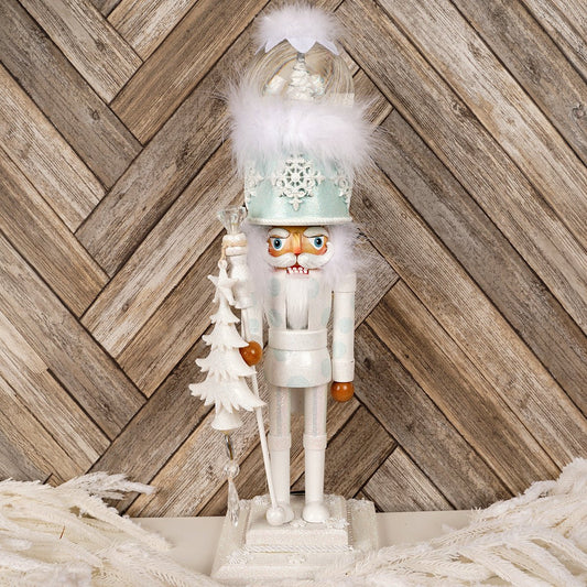 20in Lighted Waterglobe Nutcracker - Christmas Place