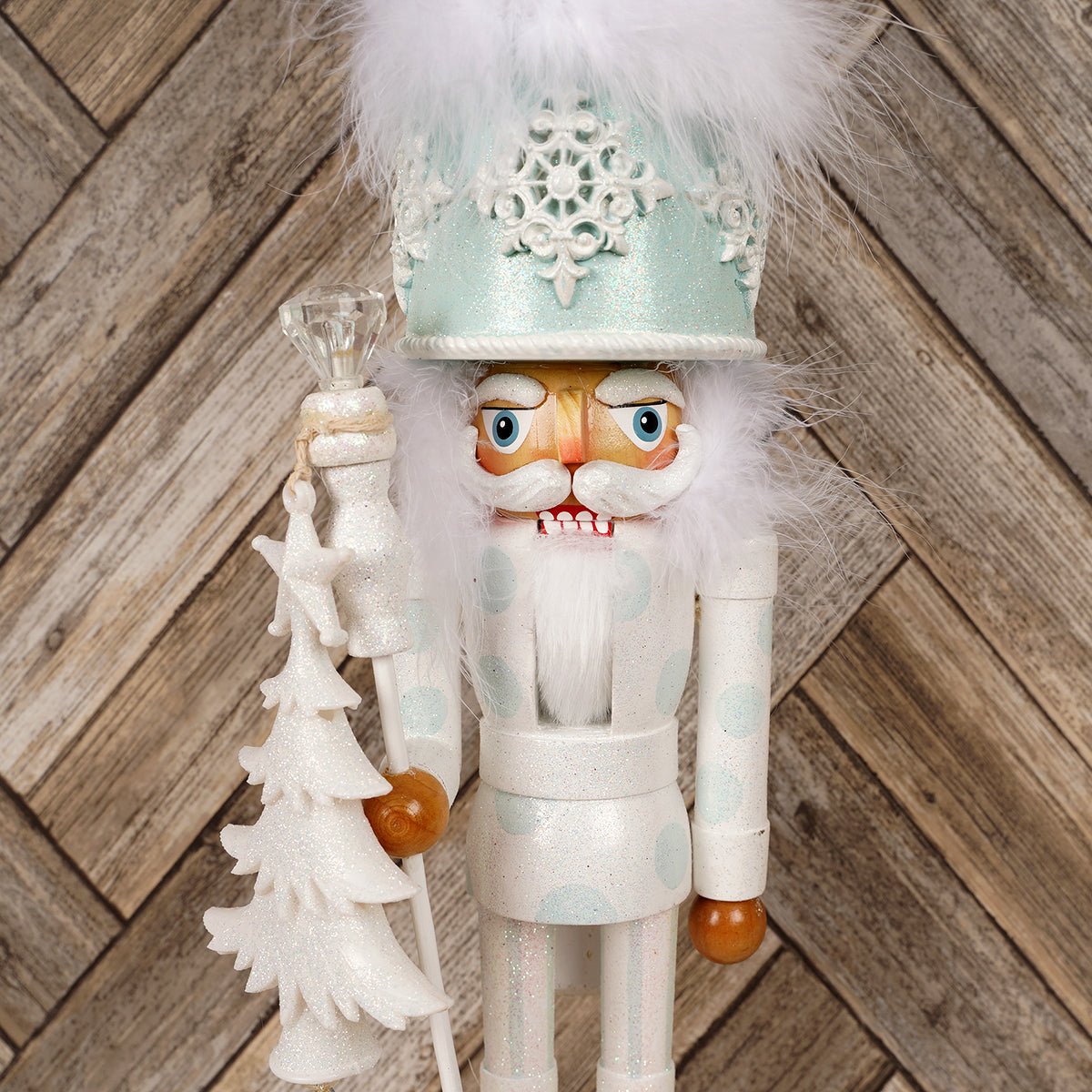 20in Lighted Waterglobe Nutcracker - Christmas Place
