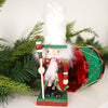 9in Red Green White Soldier Nutcracker - Christmas Place