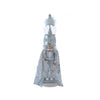 Musical Silver Nutcracker With Waterball - Christmas Place