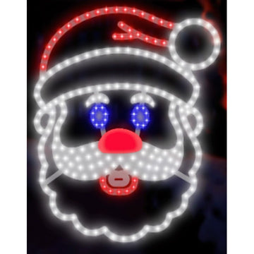 16IN LED SINGING SANTA - Christmas Place