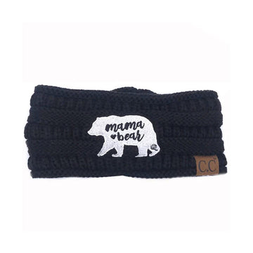 Black Mama Bear Headwrap