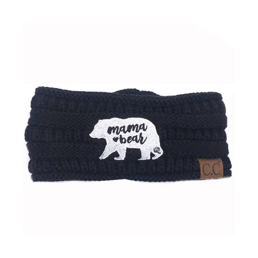 Black Mama Bear Headwrap