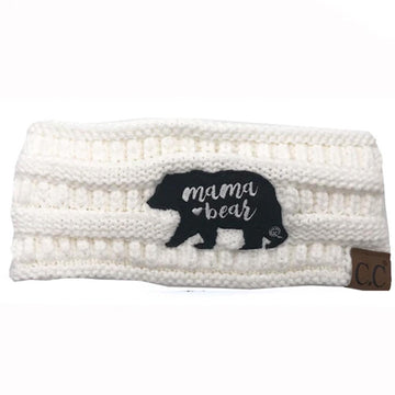 Ivory Mama Bear Headwrap