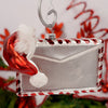 Glass Merry Christmas Letter Ornament - Christmas Place