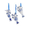 Delft Blue And White Vase Ornament - Christmas Place