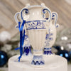 Delft Blue And White Vase Ornament - Christmas Place