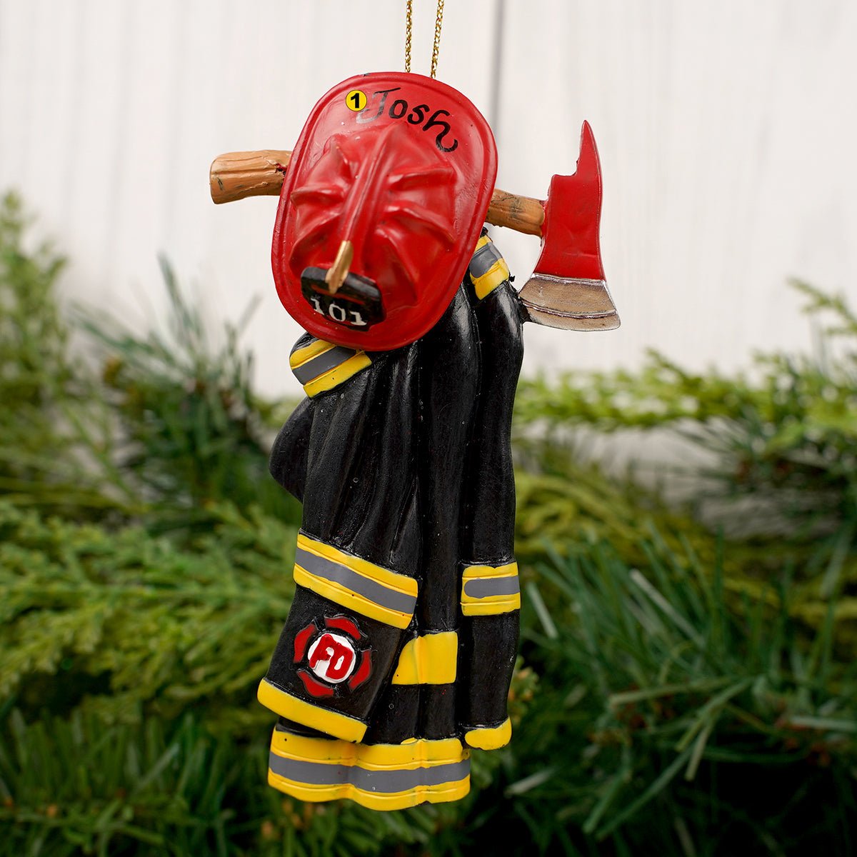 Firefighter Uniform Ornament - Christmas Place