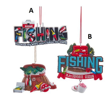 Fishing Ornament
