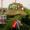 Fishing Bucket Hat Ornament - Christmas Place
