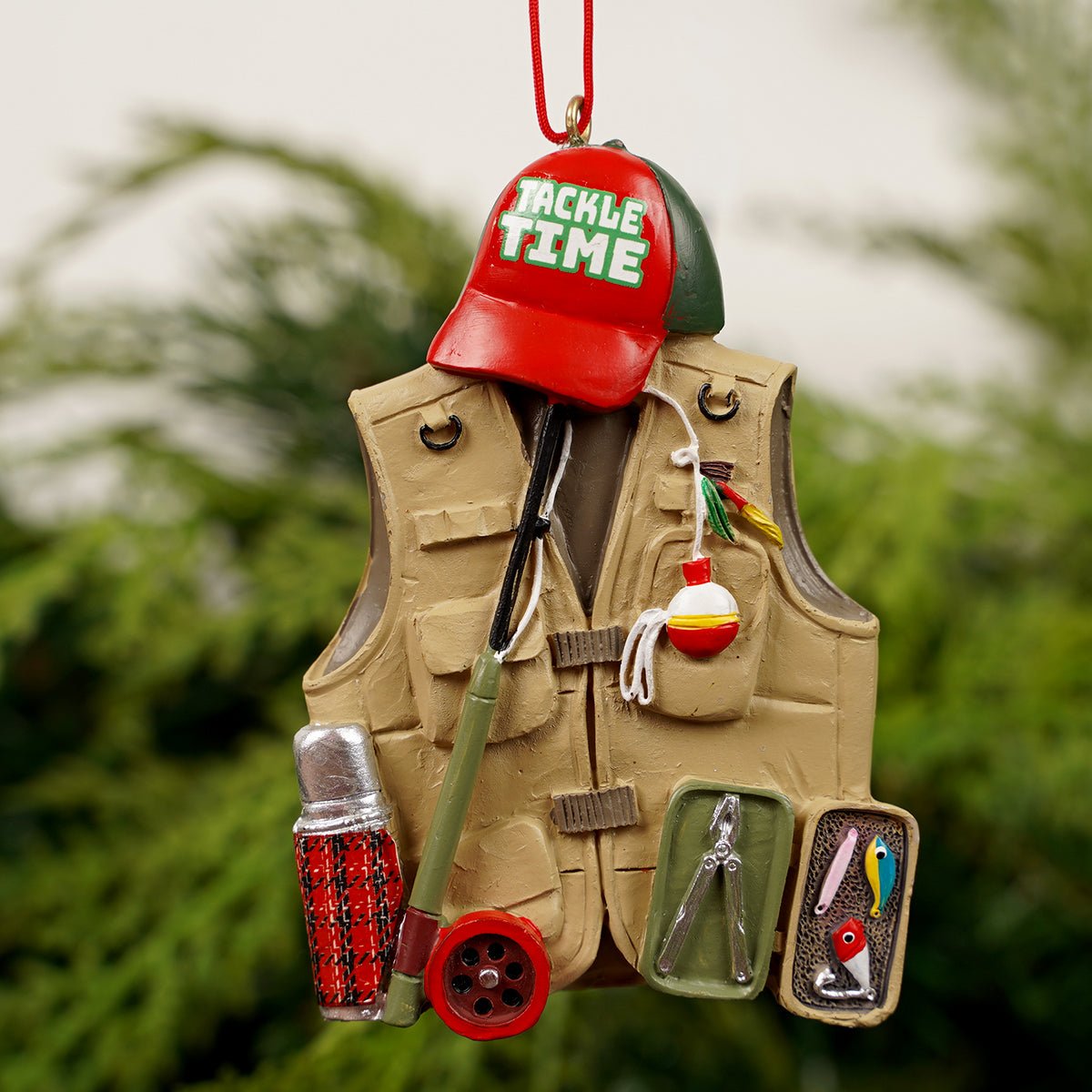 Fishing Vest Ornament - Christmas Place