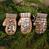 3.5Inch Glitter Glove Ornament