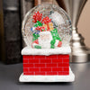 5.5Inch Santa Chimney Water Globe - Christmas Place