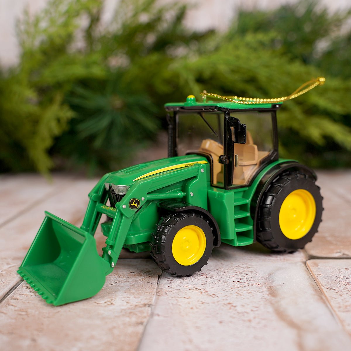John Deere™ Tractor Loader Ornament - Christmas Place